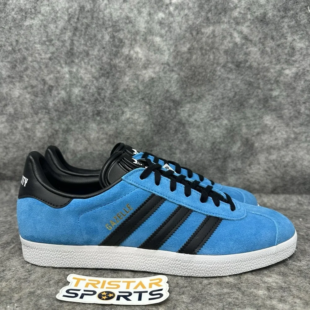 Sporting Kansas City X Adidas Gazelle Shoes Mens Sz 8.5 Blue IH2628 MLS Archive